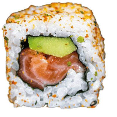 41.Spicy zalm roll