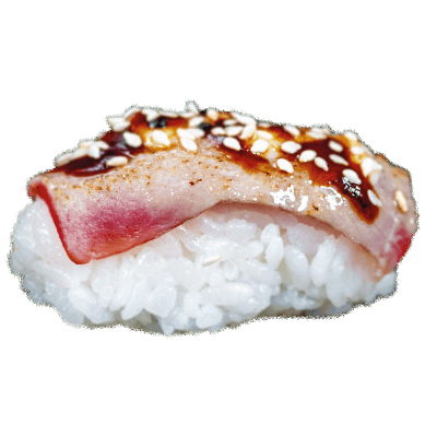 65.Geflambeerde tonijn nigiri ( 2 st. )