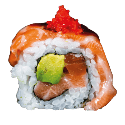 Soft shell crab salmon ( 8 st. )