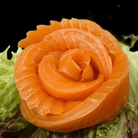Sashimi Salmon ( 6 st. )