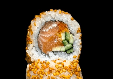 Spicy zalm roll