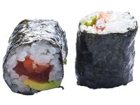 Rainbow maki ( 6 st. )