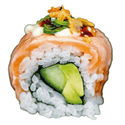 Flaming salmon roll ( 8 st. )